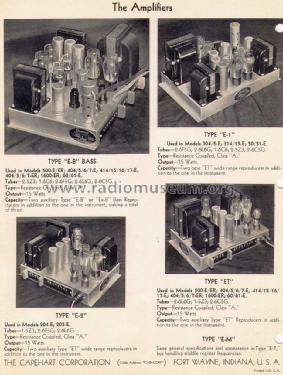 405-E Chippendale or 405-ER Ch= W-890 + amp W-891, W-892; 16-E; Capehart Corp.; Fort (ID = 1384147) Radio