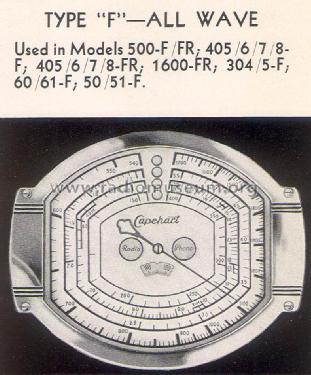 405F & FR Chippendale ; Capehart Corp.; Fort (ID = 1346543) Radio