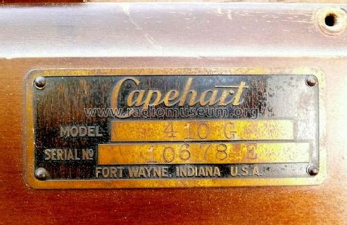 410G Chippendale ; Capehart Corp.; Fort (ID = 1307275) Radio