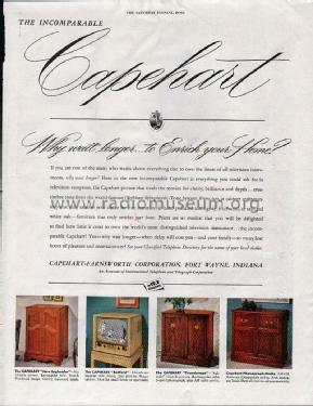 Capehart New Englander ; Capehart Corp.; Fort (ID = 1355251) Television