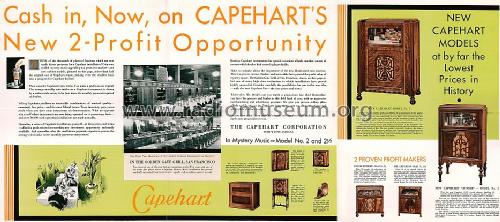 Mystery Music 2 1/2 ; Capehart Corp.; Fort (ID = 1351674) R-Player
