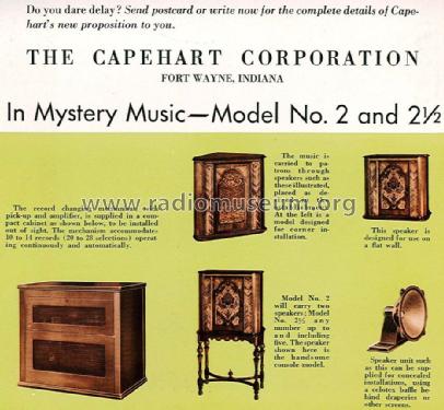 Speaker Console ; Capehart Corp.; Fort (ID = 1351559) Speaker-P