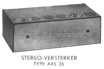 Stereo PPP Verstärker AAS26; Carad; Kuurne (ID = 272497) Ampl/Mixer