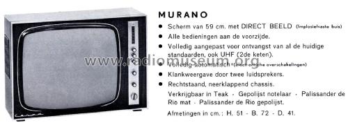 Murano ; Carad; Kuurne (ID = 2398385) Fernseh-E