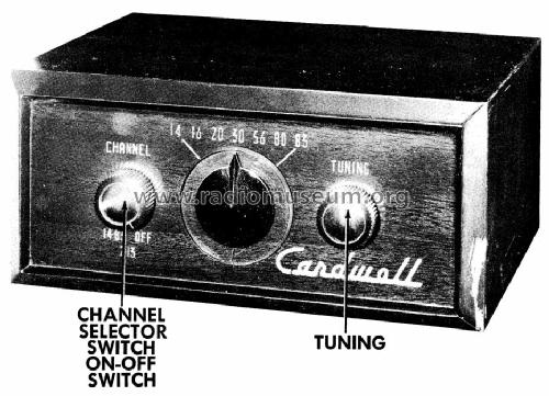 ES-1 UHF Converter; Cardwell Mfg. Corp., (ID = 465375) Adapteur