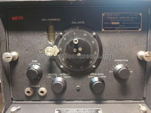 SCR-211-Q Frequency Meter Set ; Cardwell Mfg. Corp., (ID = 3070223) Equipment