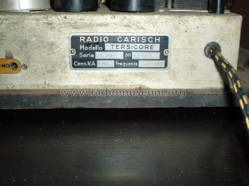 Tersicore 726; Carisch Radio; (ID = 1652246) Radio