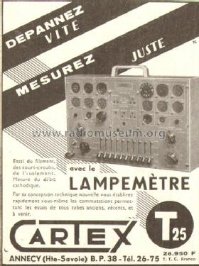Lampemètre T25; Cartex, (ID = 526606) Equipment