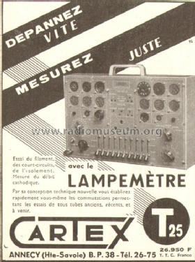 Lampemètre T25; Cartex, (ID = 526606) Ausrüstung