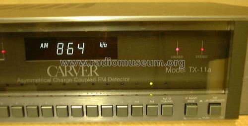 Quartz Synthesized Stereo Tuner TX-11a; Carver Corporation; (ID = 1552598) Radio