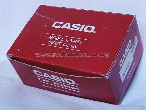 Car Adaptor CA-K65; CASIO Computer Co., (ID = 1889894) Strom-V