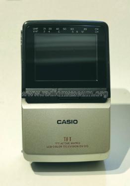 LCD Color Television EV-510N; CASIO Computer Co., (ID = 3021678) Televisión