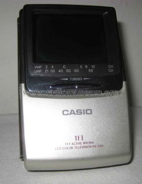LCD ColorTelevision EV-550; CASIO Computer Co., (ID = 2443281) Television