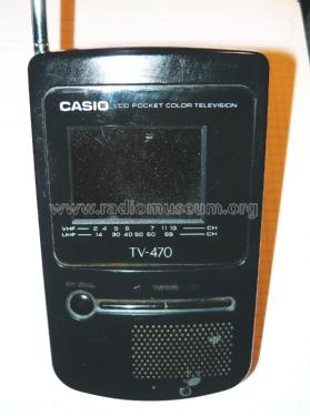 LCD Pocket Color Television TV-470B; CASIO Computer Co., (ID = 1779872) Fernseh-E