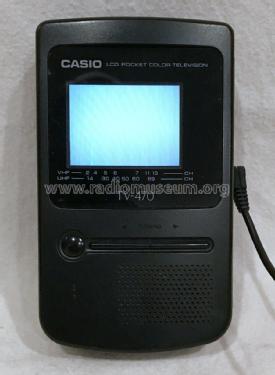 LCD Pocket Color Television TV-470B; CASIO Computer Co., (ID = 2694018) Televisión