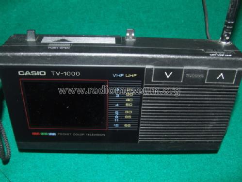 Pocket Color Television TV-1000; CASIO Computer Co., (ID = 1586130) Télévision