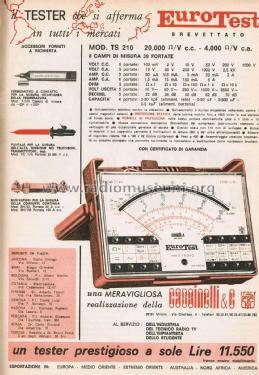 Eurotest TS 210; Cassinelli, S.a.s., (ID = 2767926) Equipment