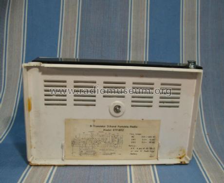 3 Band 8 Transistor 8TP-802; CBC Charles Brown (ID = 2762384) Radio