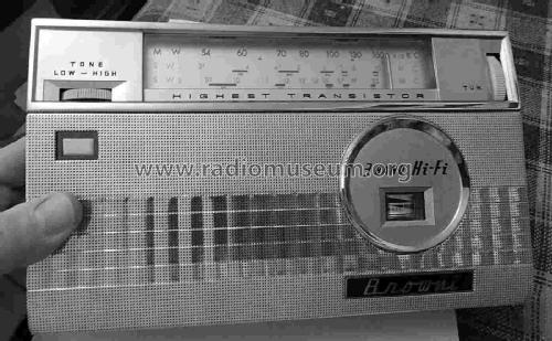 Belair Highest Transistor 3 Band Hi-Fi ; CBC Charles Brown (ID = 2813957) Radio
