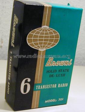 Browni Six Transistor 701; CBC Charles Brown (ID = 2444792) Radio