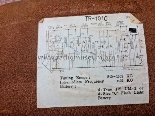 Browni High Sensitivity 10 Transistor TR-101CS ; CBC Charles Brown (ID = 2330004) Radio