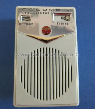 4 Transistor 400G Label code PR-1018; CBS-Columbia Inc.; (ID = 2707839) Radio