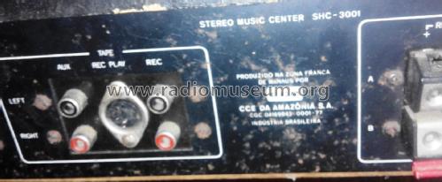 Stereo Music Center SHC-3001; CCE - Indústria e (ID = 2152694) Radio