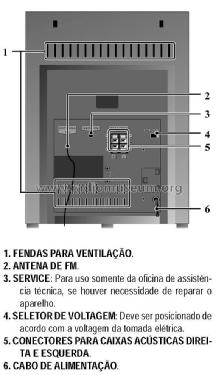 Stereo Mini System A-280; CCE - Indústria e (ID = 1979366) Radio