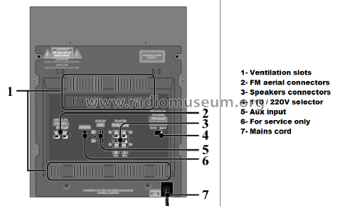 Stereo Mini System MD-K555; CCE - Indústria e (ID = 2610218) Radio