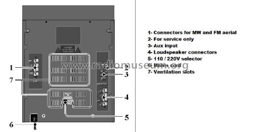 Stereo Mini System MD-K777; CCE - Indústria e (ID = 2610234) Radio