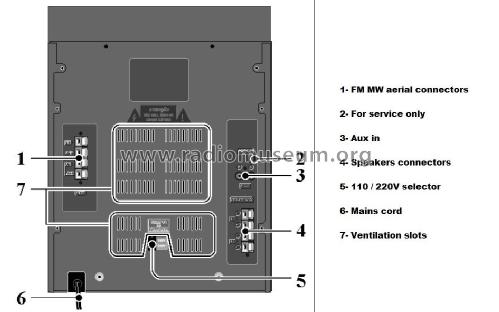 Stereo Mini System MD-K888; CCE - Indústria e (ID = 2610964) Radio