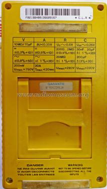 Digital Multimeter Lab'x 9000; CdA, Construction d' (ID = 1815299) Equipment