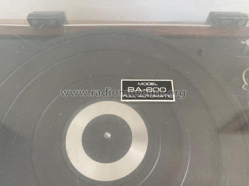 2-Speed Stereo Turntable BA-600; CEC C.E.C. Chuo (ID = 2785530) R-Player