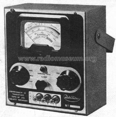 Transistor Tester AF-310; Celbor, Laboratorios (ID = 1001525) Equipment