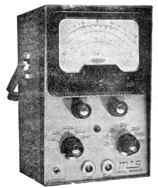 Voltímetro Electrónico 5953; Cemtys, S.A.; Madrid (ID = 2428844) Equipment