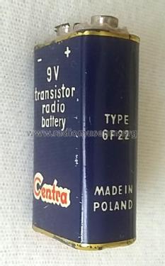 Transistor Radio Battery 9V 6F22; Centra (ID = 2523633) Power-S
