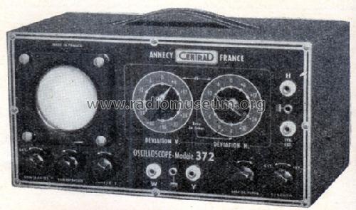 Oscilloscope 372; Centrad; Annecy (ID = 403141) Equipment