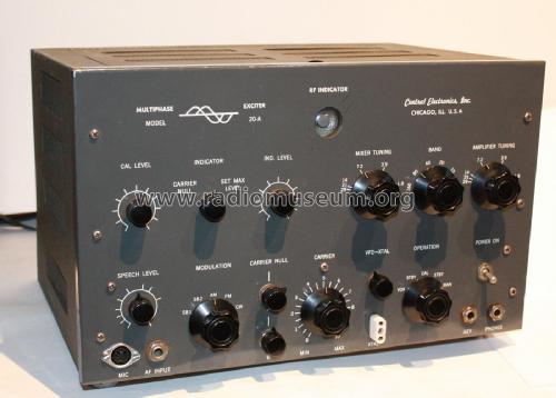 Multiphase Exciter 20-A; Central Electronics (ID = 2693431) Amateur-T