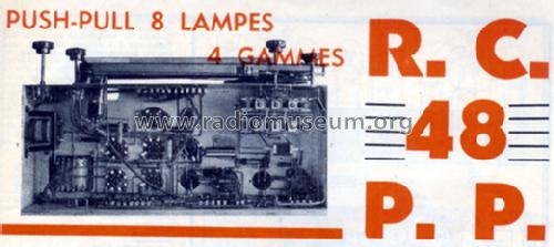 RC48PP; Central-Radio; Paris (ID = 399511) Radio