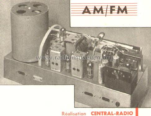 RCR 859 HF AM/FM; Central-Radio; Paris (ID = 520006) Radio