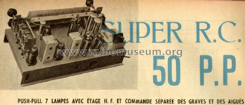 Super RC50PP; Central-Radio; Paris (ID = 543258) Radio