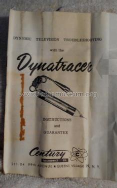 TV Dynatracer TVD-3; Century Electronics (ID = 1695585) Equipment