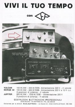 Linear Amplifier Vulcan; CEP Costruzioni (ID = 2786860) Citizen