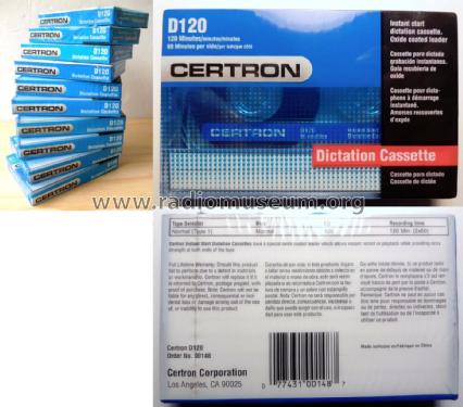 Compact Cassette - CC - Audio Cassette ; Certron Corporation; (ID = 1844649) Misc