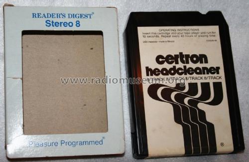 Reader´s Digest Stereo 8 - Head Cleaner ; Certron Corporation; (ID = 1851280) Equipment