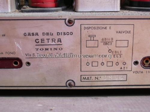 Radio Gioiello ; Cetra; Torino (ID = 1120559) Radio