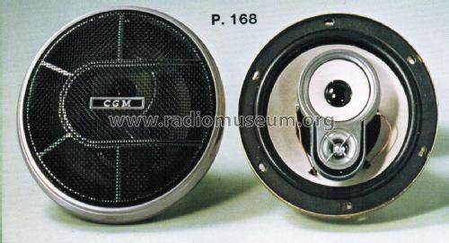 Altoparlanti da Portiera a Tre Vie P.168; CGM elettronica; (ID = 2719200) Speaker-P