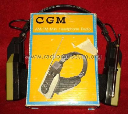 AM/FM Mini Headphone Radio ; CGM elettronica; (ID = 2562018) Radio