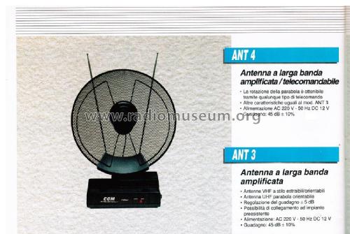 Antenna a Larga Banda Amplificata ANT 3; CGM elettronica; (ID = 2910007) Antenna