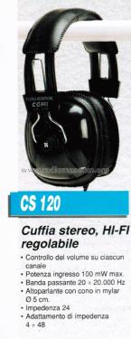 Cuffia Stereo CS 120; CGM elettronica; (ID = 2876234) Speaker-P